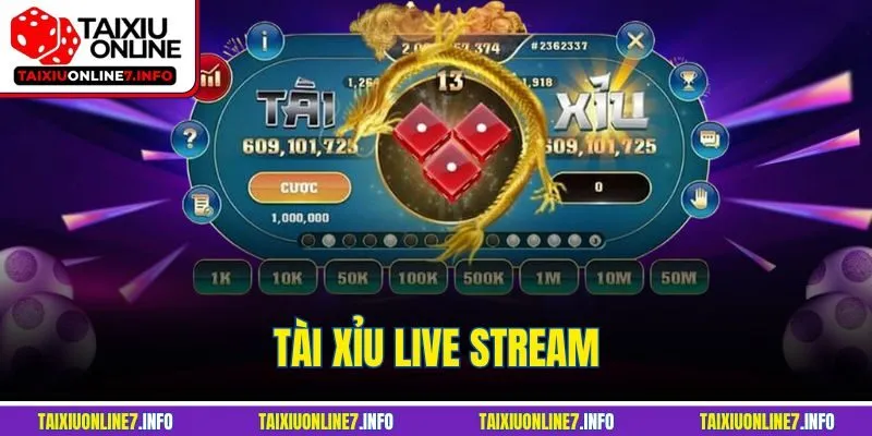 Tài Xỉu Livestream - Xu Hướng Cá Cược Trực Tuyến Đáng Thử